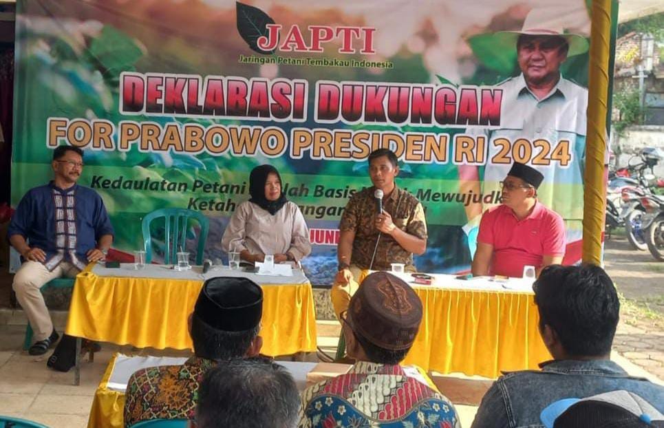 Tolak RUU Kesehatan, Jaringan Petani Tembakau Indonesia dan Deklarasi Probowo Subianto For Presiden