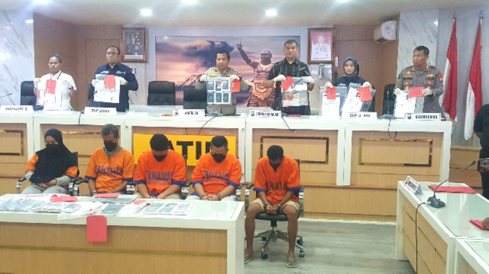 Ditreskrimum Polda Jawa Timur Berhasil Tangkap Lima Oknum Pelaku TPPO