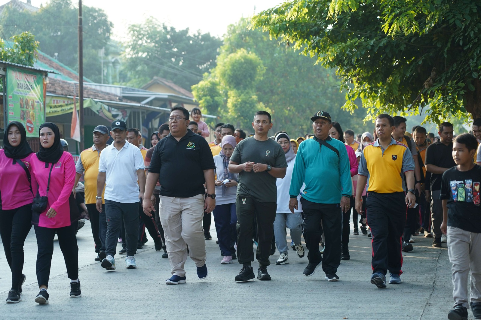 Sambut Hari Bhayangkara, TNI Polri dan Forkopimda Olahraga Bersama