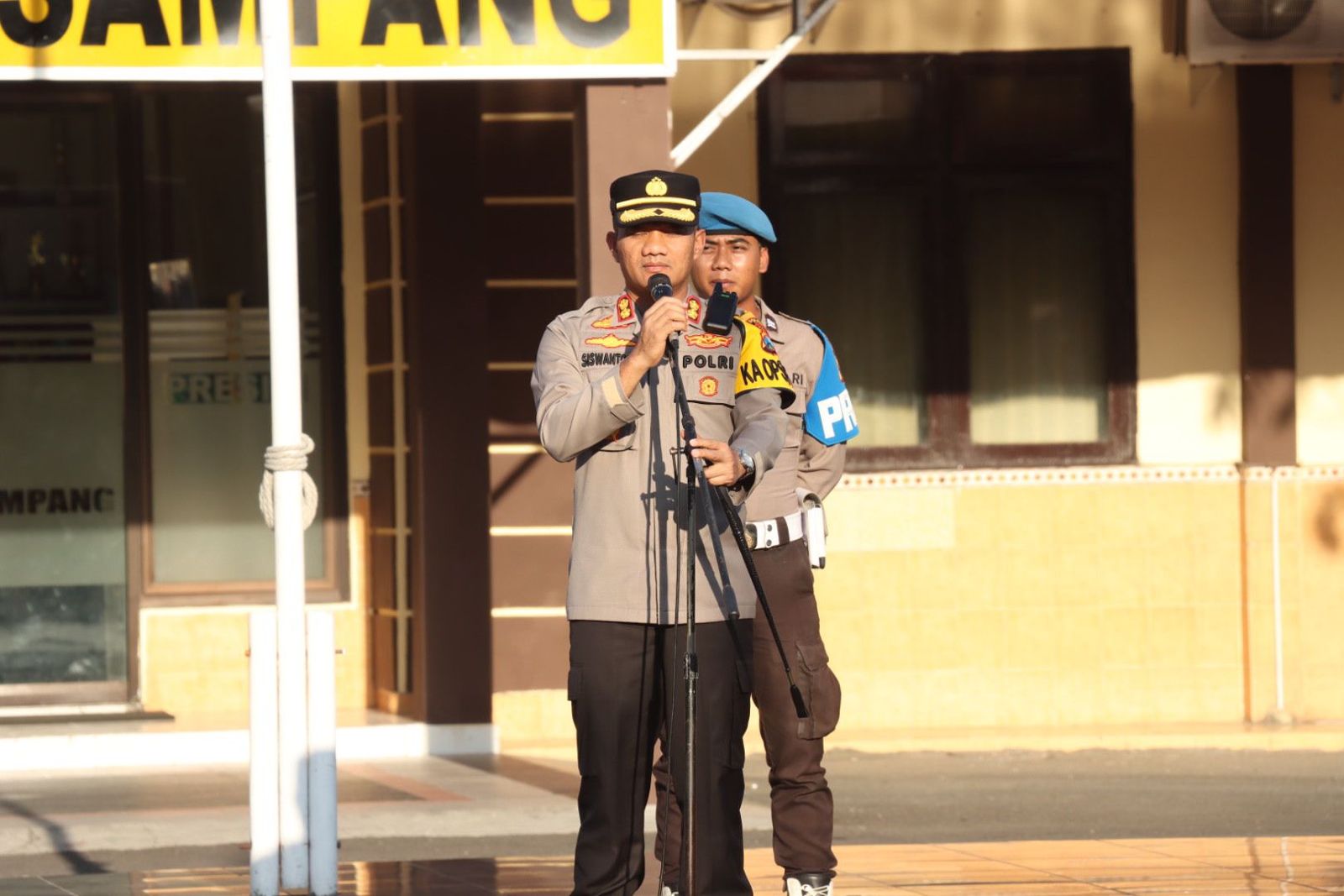 Jelang Idul Adha 1444 H, Polres Sampang Siapkan 325 Personil Polri Amankan Wilayah Sampang Kota