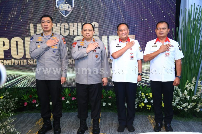 Polri Resmikan CSIRT, Perkuat Kualitas Kemanan Siber Polri