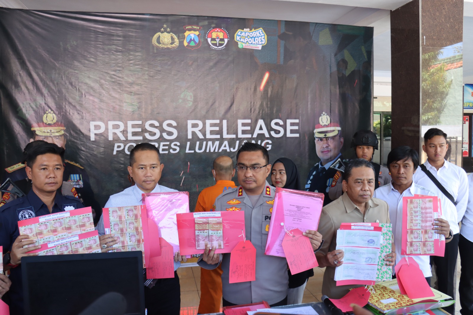 Penetapan Tersangka Kades Mojosari Atas Pungli PTSL, AKBP Boy : Kemungkinan Besar Ada Tersangka Baru