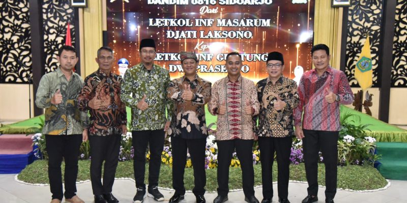 Dandim 0816 Sidoarjo Baru, Bupati Gus Muhdlor Ajak Bangun Sidoarjo Bersama