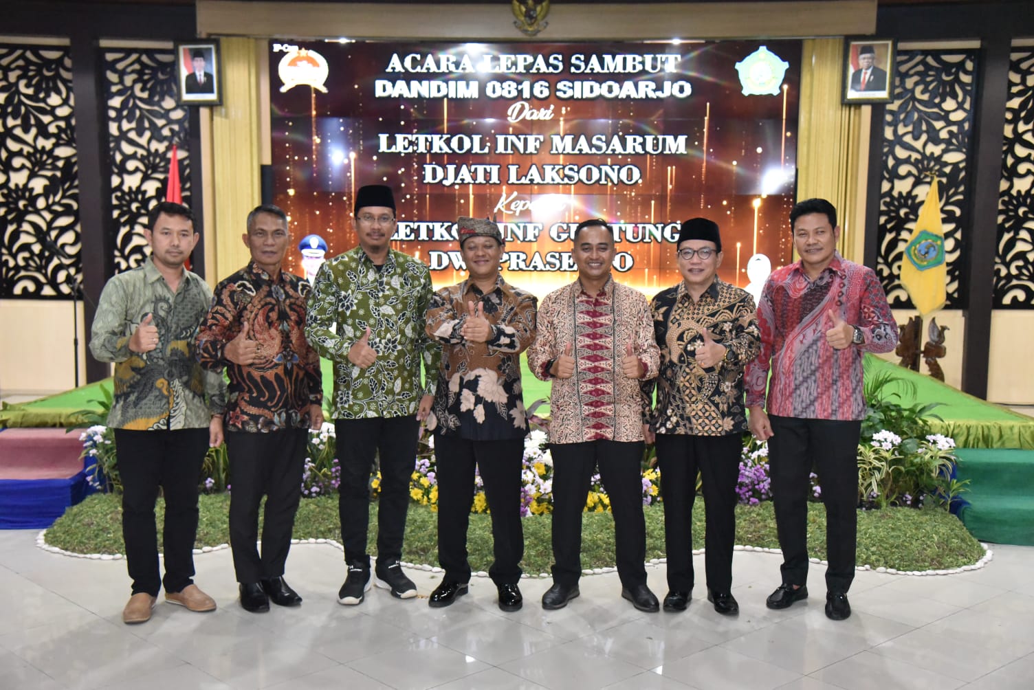 Dandim 0816 Sidoarjo Baru, Bupati Gus Muhdlor Ajak Bangun Sidoarjo Bersama
