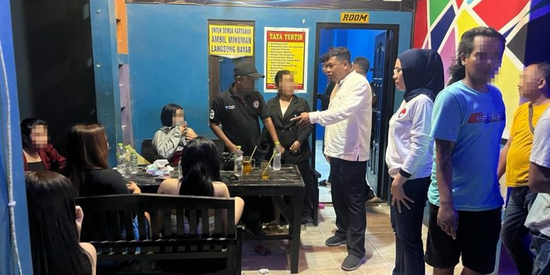 Pimpin Operasi Cipta Kondisi, Kasat Resnarkoba Razia Cafe-Cafe di Wilayah Kabupaten Pekalongan