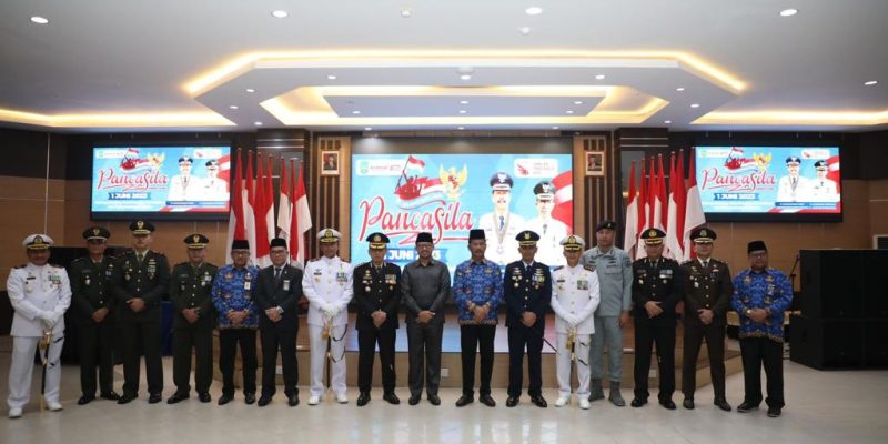 Kapolresta Barelang Mengikuti Upacara Peringatan Hari Lahir Pancasila Tingkat Kota Batam