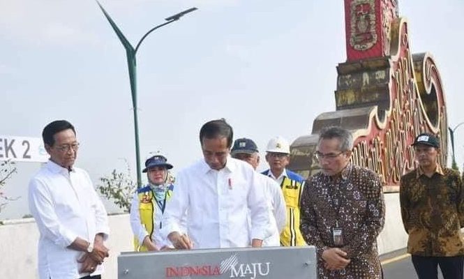 Presiden Jokowi Resmikan Jembatan Kretek 2 di Kabupaten Bantul