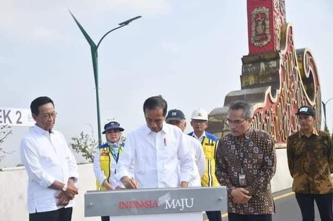 Presiden Jokowi Resmikan Jembatan Kretek 2 di Kabupaten Bantul