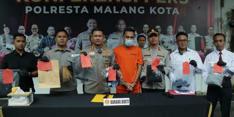 Polisi Berhasil Mengungkap Dan Amankan Tersangka Kasus Pembunuhan di Jembatan Araya Kota Malang