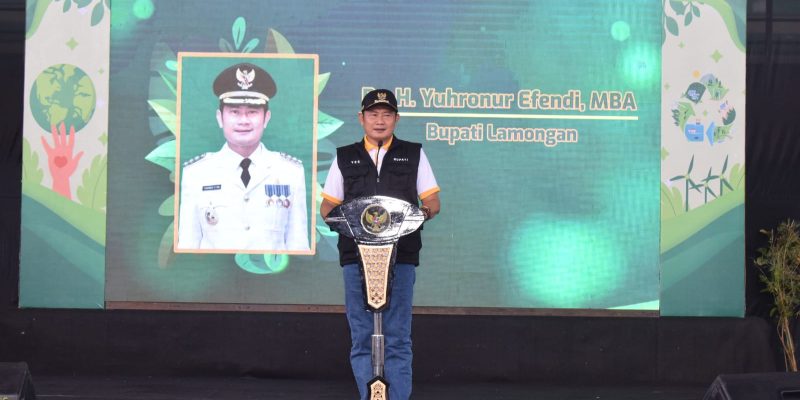 Bupati Ajak Lahirkan Kembali Spirit Lamongan Dalam Program Green and Clean Reborn
