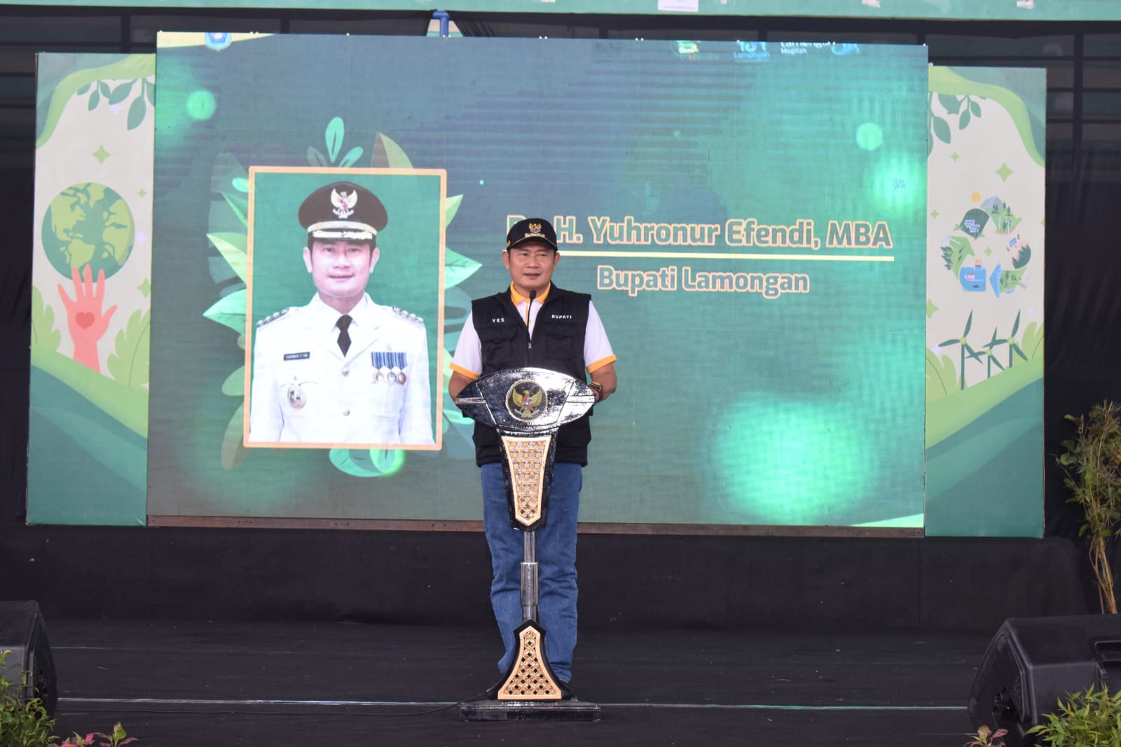 Bupati Ajak Lahirkan Kembali Spirit Lamongan Dalam Program Green and Clean Reborn