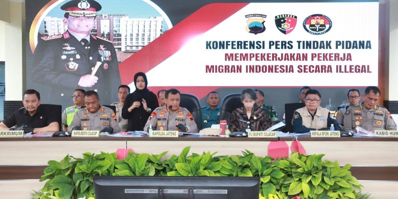 Polresta Cilacap Ungkap Kasus TPPO Modus Pekerja Migran Ilegal Jaringan Indramayu
