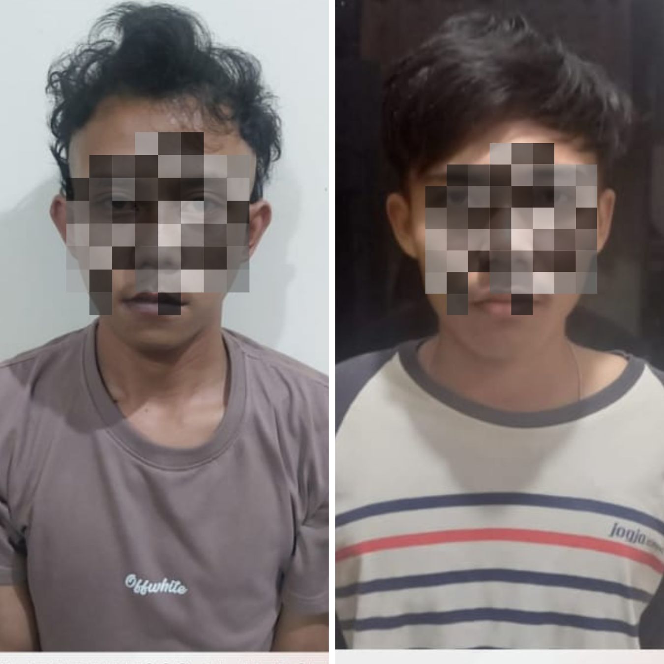 Polisi Ringkus Dua Pelaku Spesialis Gasak Rumah Kosong Saat Ditinggal Taraweh Oleh Pemiliknya
