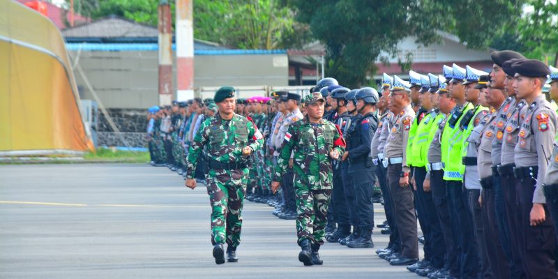 Danrem 033/WP Pimpin Apel Gelar Pasukan Pam VVIP RI 2
