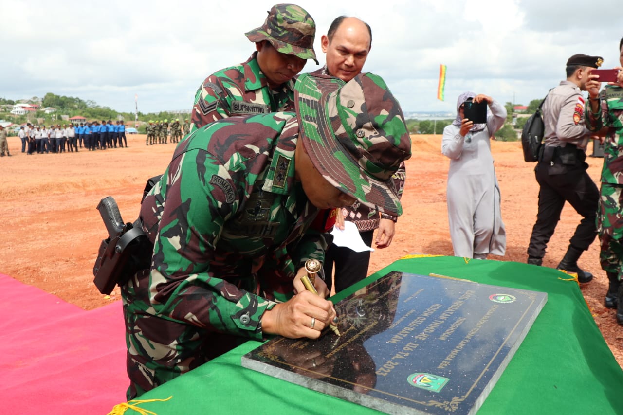Seluruh Rangkaian TMMD ke-116 di Kavling Seraya Dinyatakan Selesai, Ditutup Dengan Kegiatan Upacara