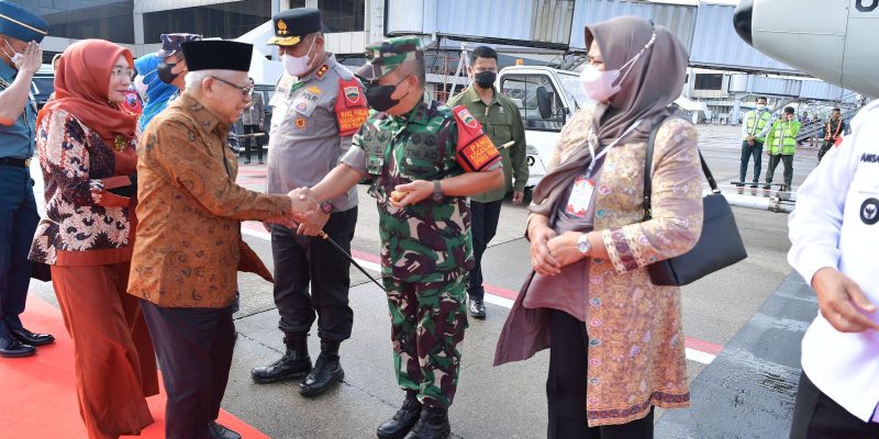 Pangdam I/BB Dampingi Wapres RI Tinjau Batamindo Green Farm dan Pengukuhan KDEKS