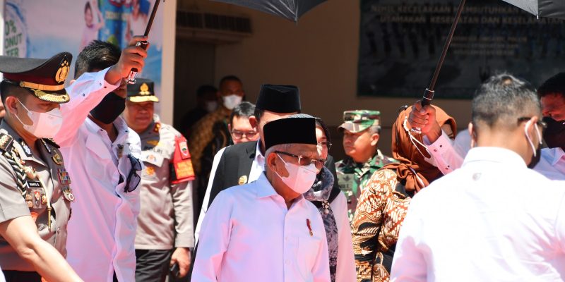 Pangdam I/BB Dampingi Wapres RI Kukuhkan KDI KS Prov Kepri dan Meninjau Bintan Industrial Estate