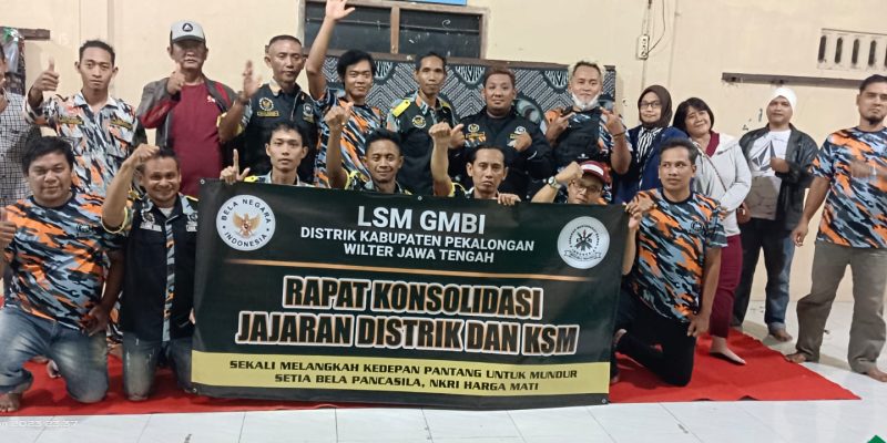 Perkuat Solidaritas dan Komitmen, GMBI Kabupaten Pekalongan Gelar Konsolidasi