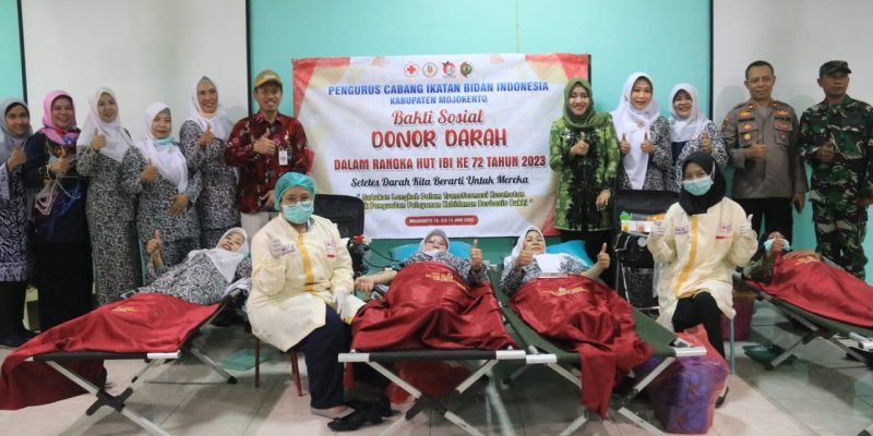 Peringati HUT ke-72, Bupati Ikfina hadiri Pelaksanaan Bakti Sosial Donor Darah