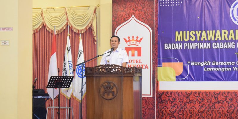 Sinergi Program Pembangunan Daerah Bersama Gapensi Lamongan