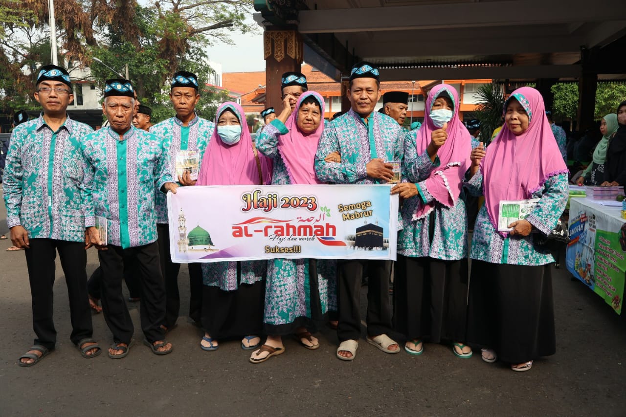 Pelepasan Dan Pemantapan JCH, Bupati Mojokerto : Ikhtiar Jaga Kesehatan