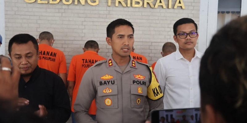 Polres Pasuruan Berhasil Amankan Pelaku Pencurian Kabel Telkom