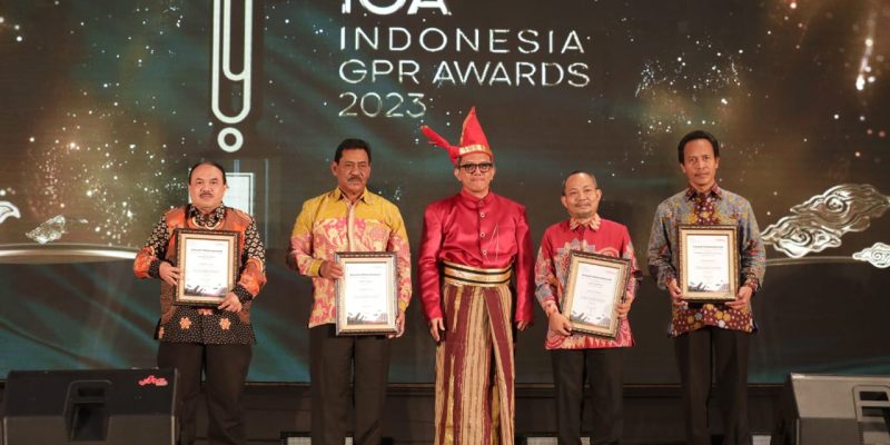 Bupati Sidoarjo Ahmad Muhdlor Raih The 1st Indonesia GPR Awards 2023