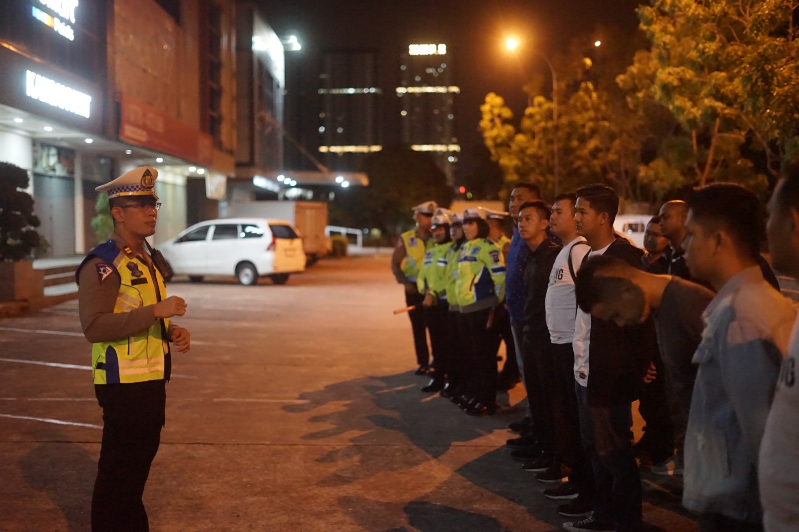 Antisipasi Balap Liar dan Knalpot Brong, Satlantas Polresta Barelang Laksanakan Patroli Cipta Kondisi