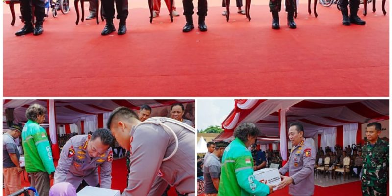 Gelar Baksos Dalam Rangka Hari Bhayangkara ke-77, Kapolri Ingin Polri Selalu Bersama Masyarakat