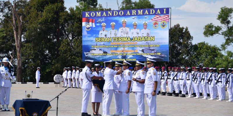 Dua Jabatan Strategis Jajaran Koarmada l Diserahterimakan