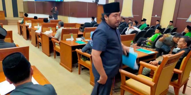 Perda RTRW Kab Pasuruan Disahkan Dalam sidang Paripurna DPRD, Nasdem Walkout
