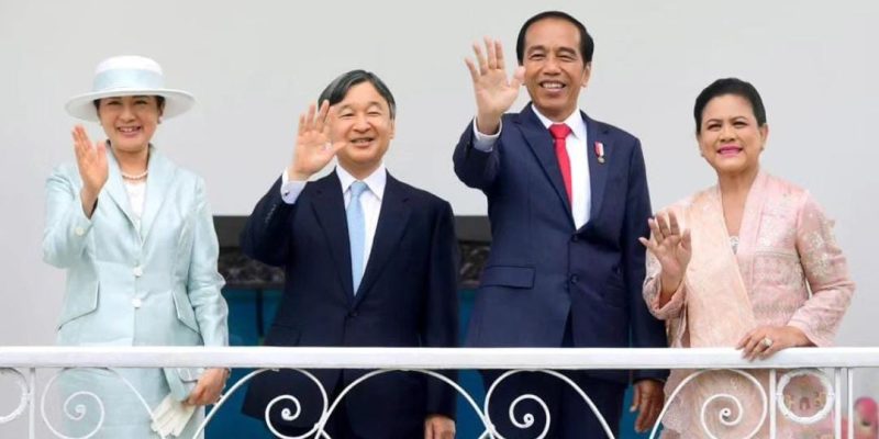 Presiden Jokowi Sambut Kunjungan Kenegaraan Kaisar Jepang Naruhito di Istana Bogor