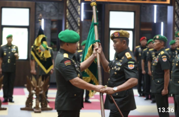 Kasad Pimpin Sertijab Koorsahli Kasad, Kapuskesad dan Danpussenarhanud