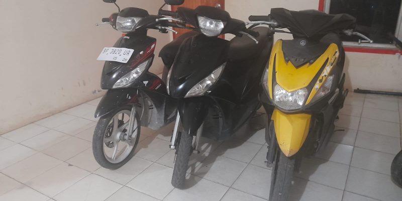 Berhasil Gasak 3 Unit Kendaraan, Dua Pelaku di “Gulung” Reskrim Polsek Sagulung