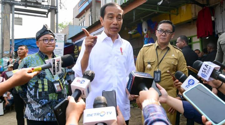 Jelang Idul Adha, Presiden Tinjau Sejumlah Pasar di Kabupaten Bogor
