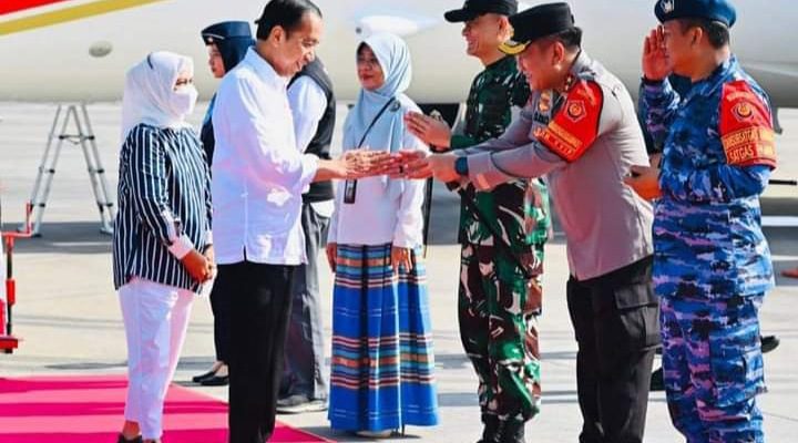 Presiden Jokowi dan Ibu Iriana Lakukan Kunjungan Kerja ke NTB