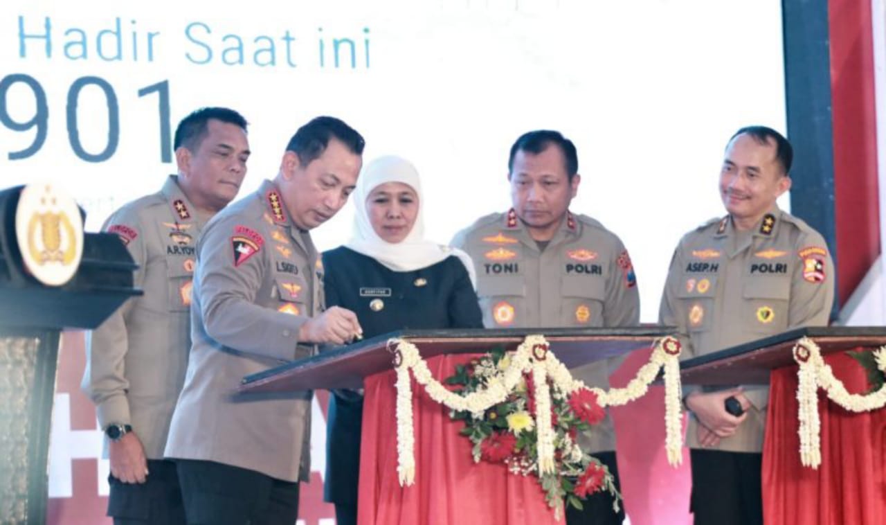 Hari Bhayangkara ke – 77 Polri Pecahkan Rekor MURI Latihan BHD