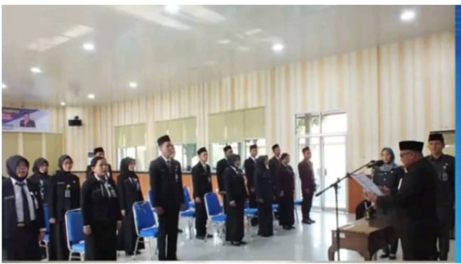 19 Pejabat Fungsional di Lingkungan Pemkot Lubuklinggau Dilantik