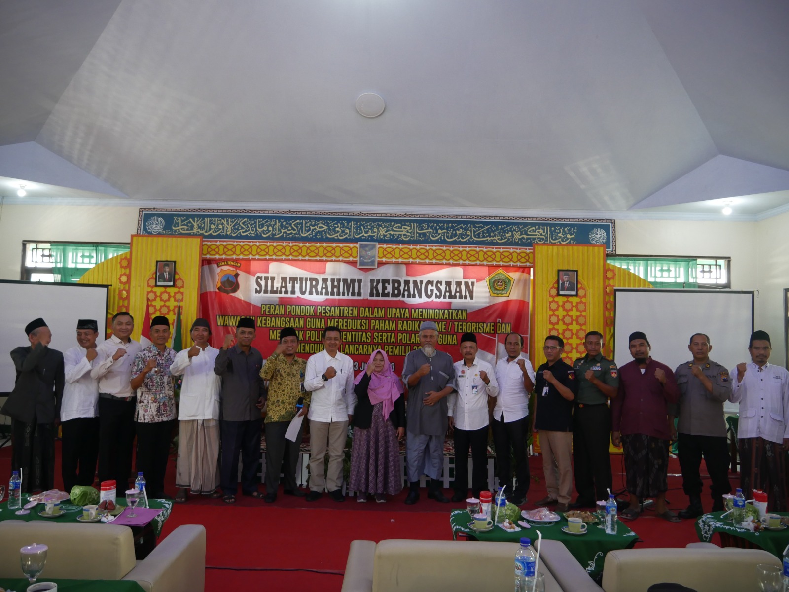 Jelang Pemilu 2024, Polda Jateng Gelar Silaturahmi Kebangsaan di Pati