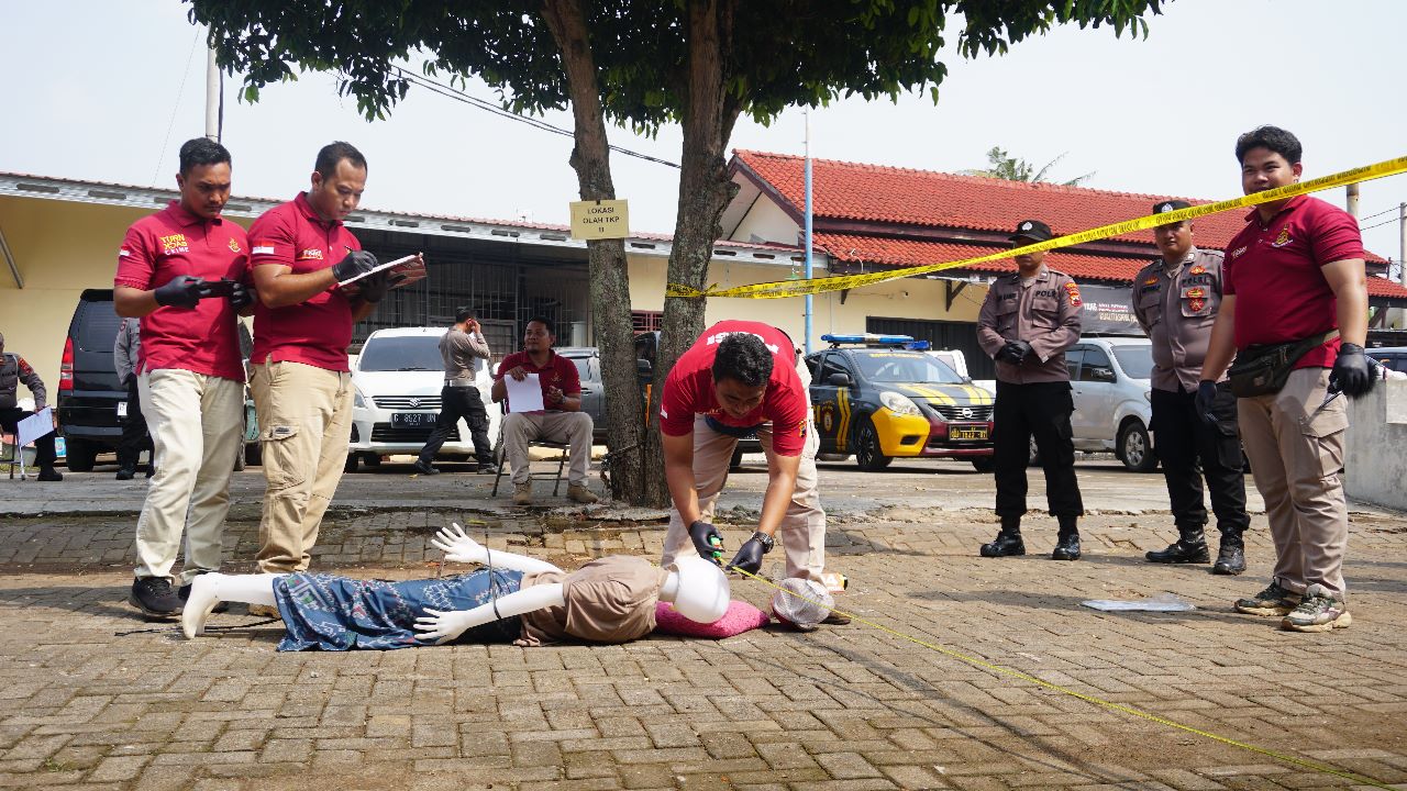 Hari Bhayangkara ke-77, Polres Batang Gelar Lomba Olah TKP