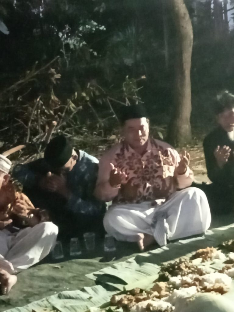 Jelang  Bersih Dusun Desa Mojokendil  Kecamatan  Ngronggot Adakan Tasyakuran
