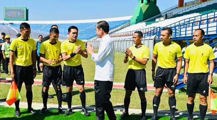 Presiden Jokowi Apresiasi Seleksi Pemain Timnas U-17.