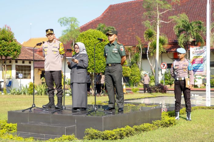 Polres Jombang Gelar Apel Untuk Pengamanan Suran Agung