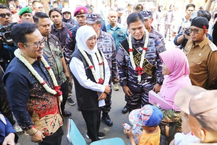 TNI AL – BKKBN Galakkan Program Keluarga Keren Bebas Stunting di Madura