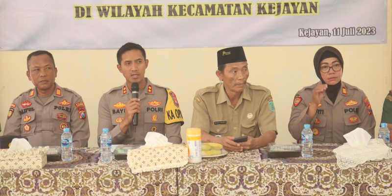 Jelang Pilkades Serentak 2023, Kapolres Pasuruan Gelar Silaturahmi Dan Dialog Kamtibmas Bersama Perangkat Desa