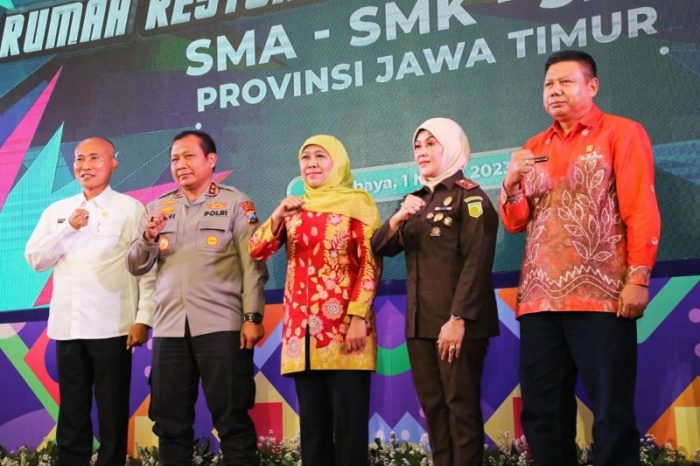 Gubernur Khofifah: Pemprov Jatim Komitmen Dukung Rumah Restorative Justice