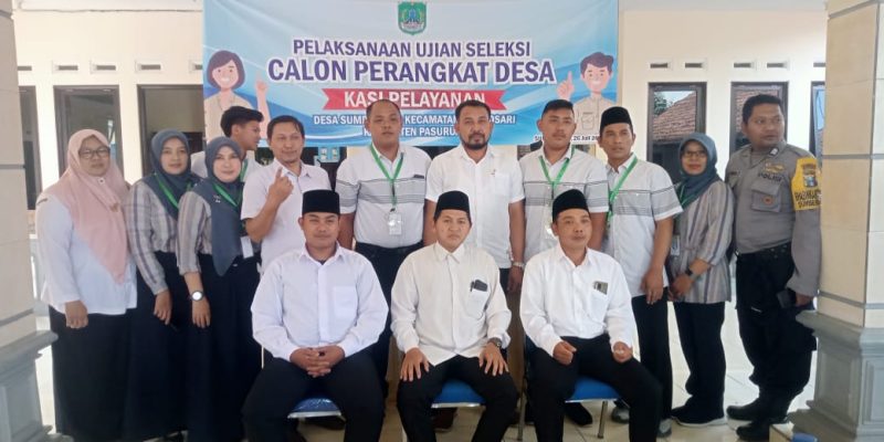 Seleksi Calon Perangkat Desa “Kasi Pelayanan” Desa Sumberejo Purwosari Berjalan Lancar
