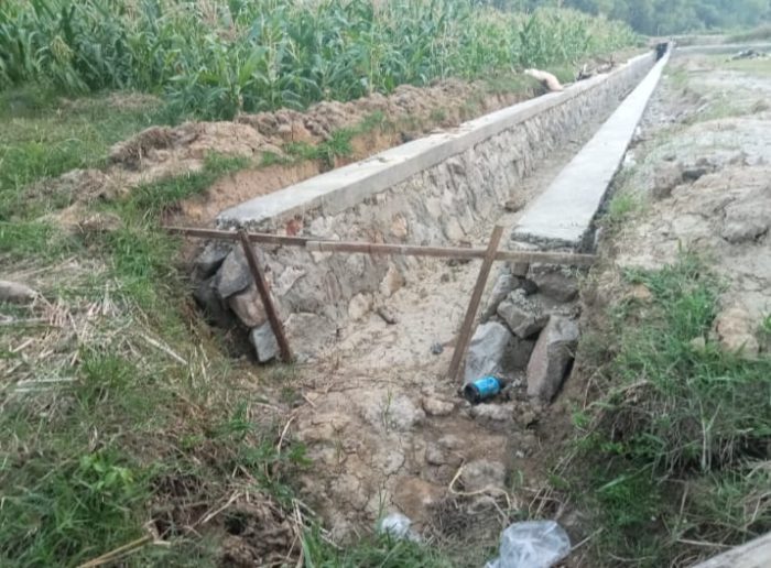 Dua Titik Proyek Di Desa Pagendisan Di Nilai Kurangnya Terbuka Kepada Masyarakat
