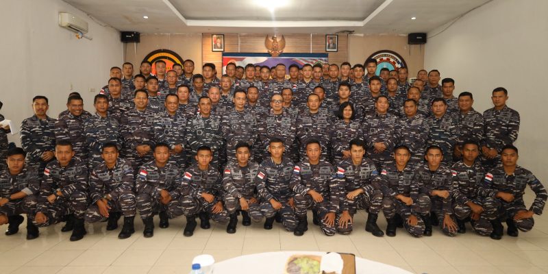 Danlantamal IV Tinjau Kesiapan Prajurit dan Alutsista SATROL Lantamal IV