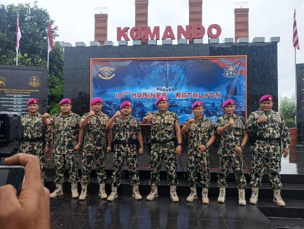 Danbrigif 4 Marinir/BS Resmikan Bangunan Plasa Komando Usman Harun